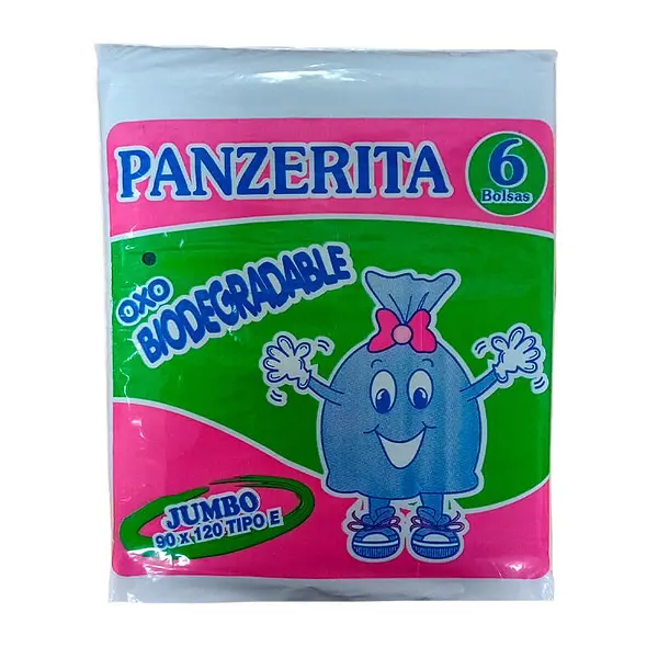 BOLSA BASURA JUMBO PANZERITA*6U