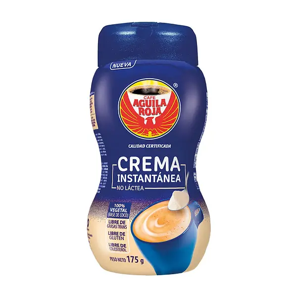 CAFE INSTANTANEO CREMA AGUILA ROJA*175G