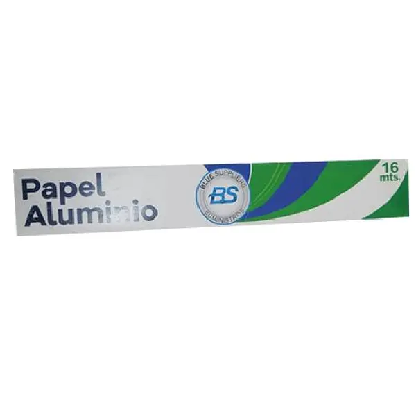 PAPEL ALUMINIO BLUE SUPPLIEERS RE*16M