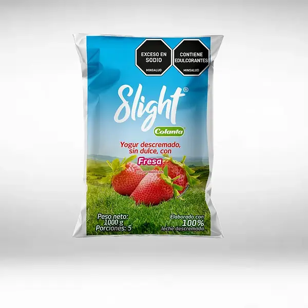 YOGURT FRESA SLIGHT COLANTA *1L