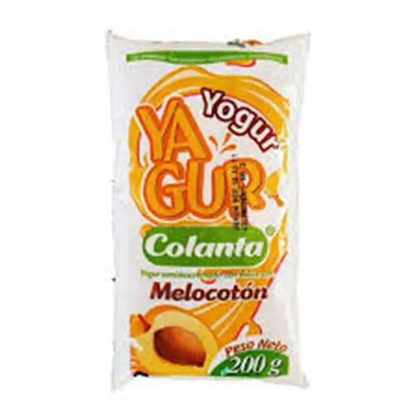 YOGURT MELOCOTON YAGUR COLANTA*200M