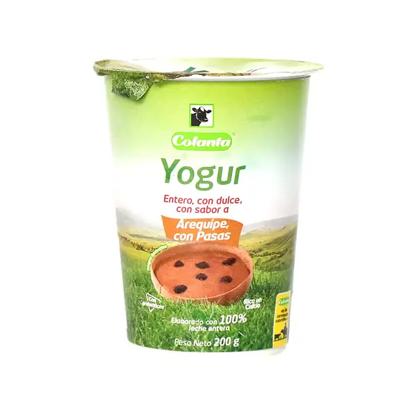 YOGURT AREQUIPE COLANTA*190 GR