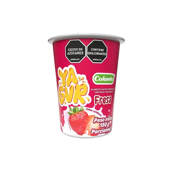 YOGURT FRESA YAGUR COLANTA*150G