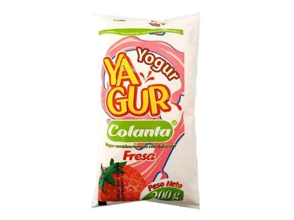 YOGURT FRESA YAGUR COLANTA*200G