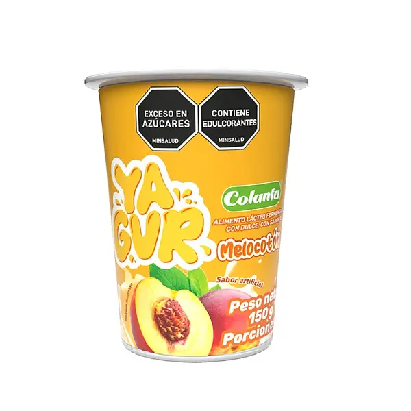 YOGURT MELOCOTON YAGUR COLANTA*200G