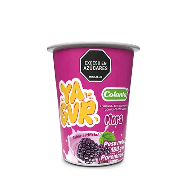 YOGURT MORA YAGURT COLANTA*150ML