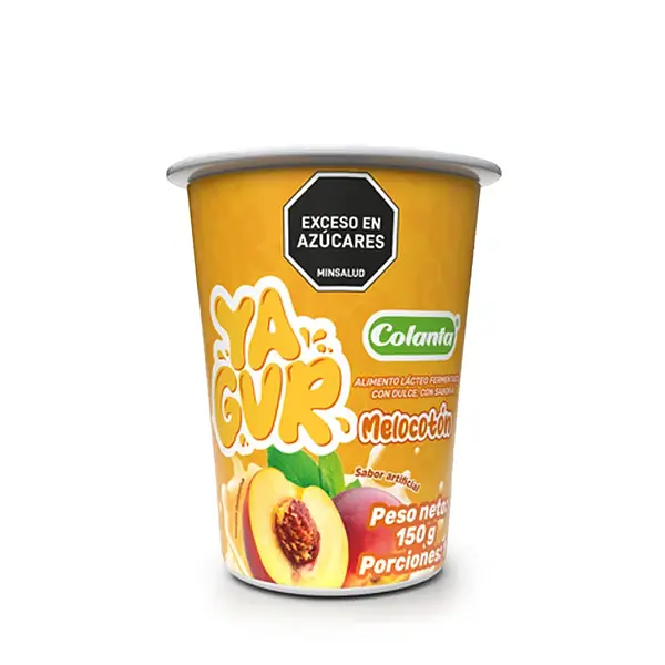 YOGURT MELOCOTON YAGURT COLANTA*150ML