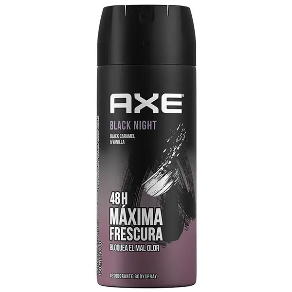 DESODORANTE AEROSOL BLACK NIGHT AXE*150M