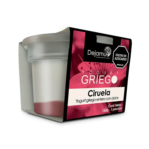 YOGURT GRIEGO CIRUELA DEJAMU*160G