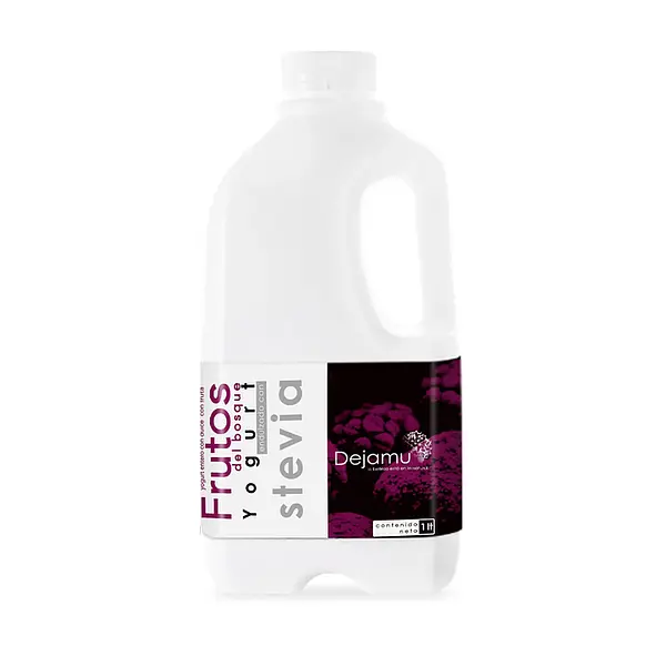 YOGURT FRUTOS ROJOS STEVIA *2LT