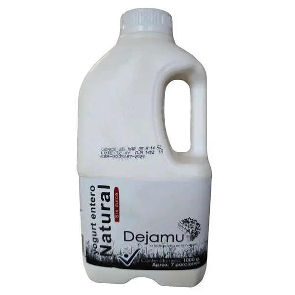 YOGURT NATURAL DEJAMU*1LT