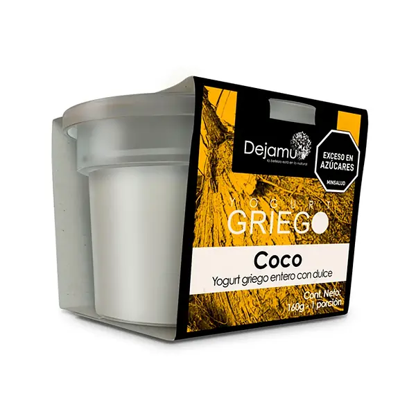 YOGURT GRIEGO COCO DEJAMU*160G