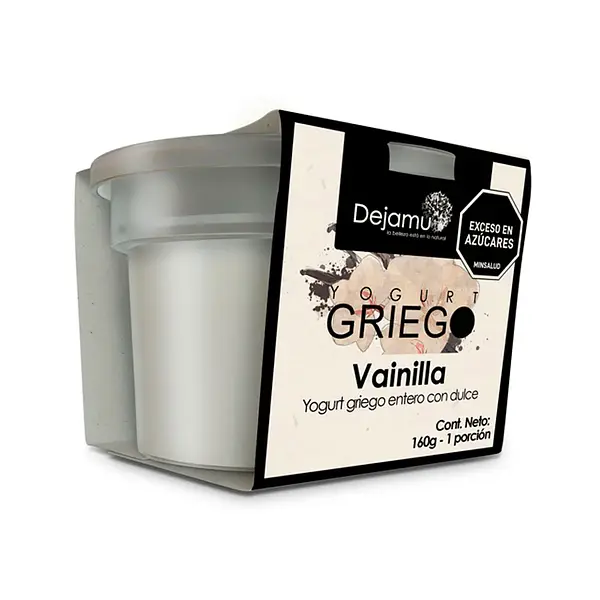 YOGURT GRIEGO VAINILLA DEJAMU*160GR