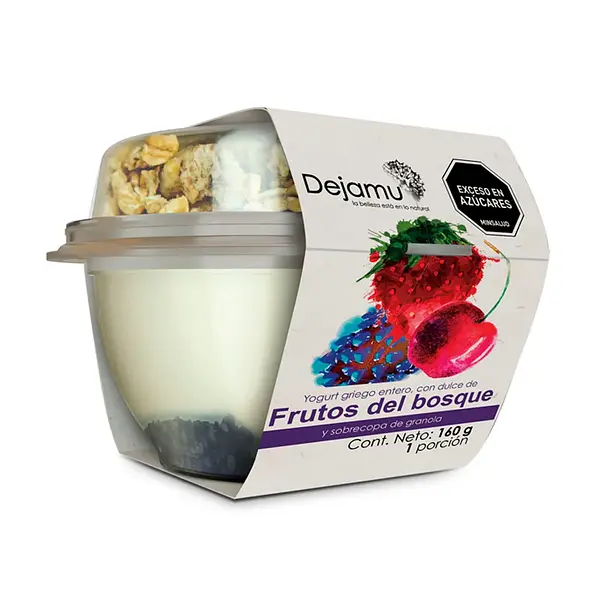 YOGURT GRIEGO CEREAL BOSQUE DEJAMU*160GR