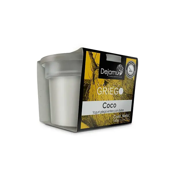 YOGURT COCO GRIEGO DEJAMU*150G