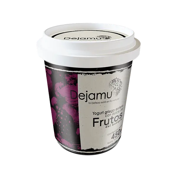 YOGURT GRIEGO FRUTOS BOSQUE DEJAMU*500G