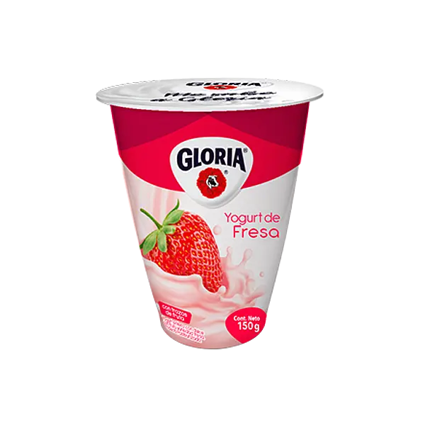 YOGURT FRESA GLORIA*150ML