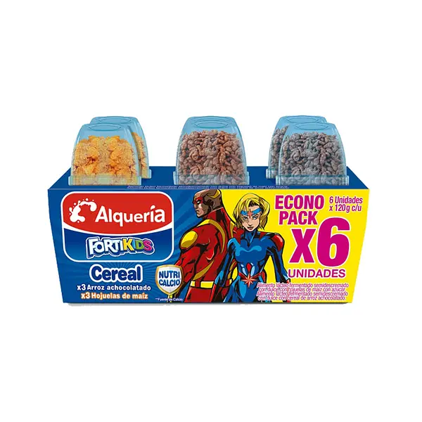 YOGURT CEREAL ALQUERIA *120GR*6UN