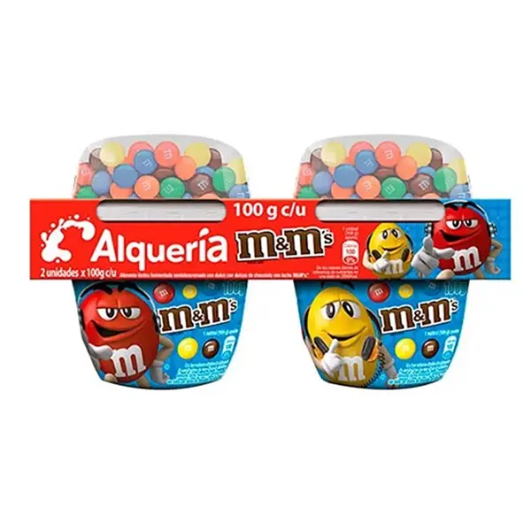 YOGURT M&M ALQUERIA*2UND*100GR