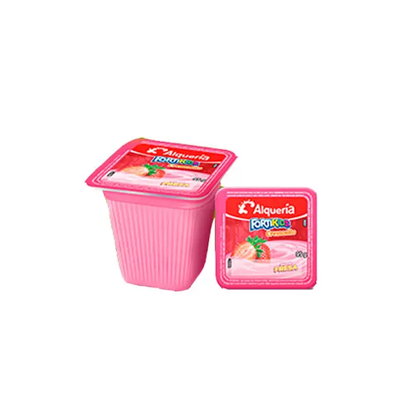 YOGURT FORTIKIDS FRESA ALQUERIA *150 GR