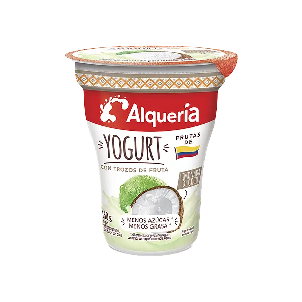 YOGURT LIMONADA DE COCO ALQUERIA *150 GR