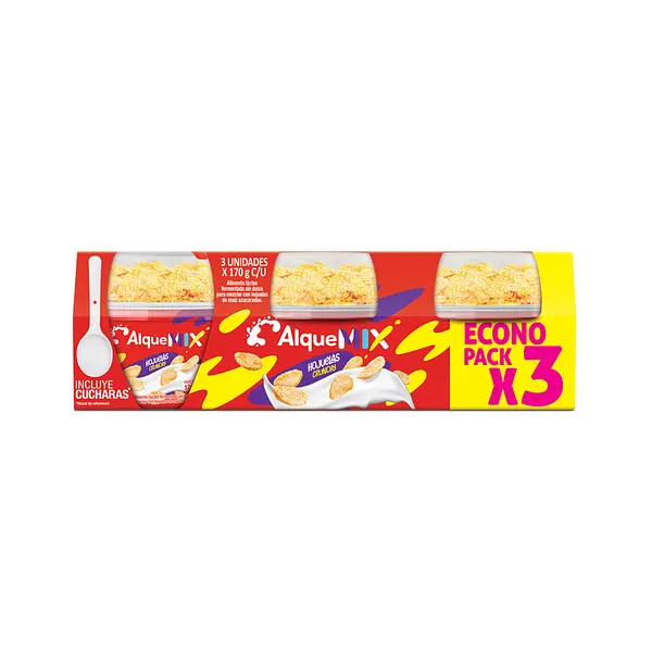 YOGURT HOJUELAS MAIZ ALQUERIA *3U *510G