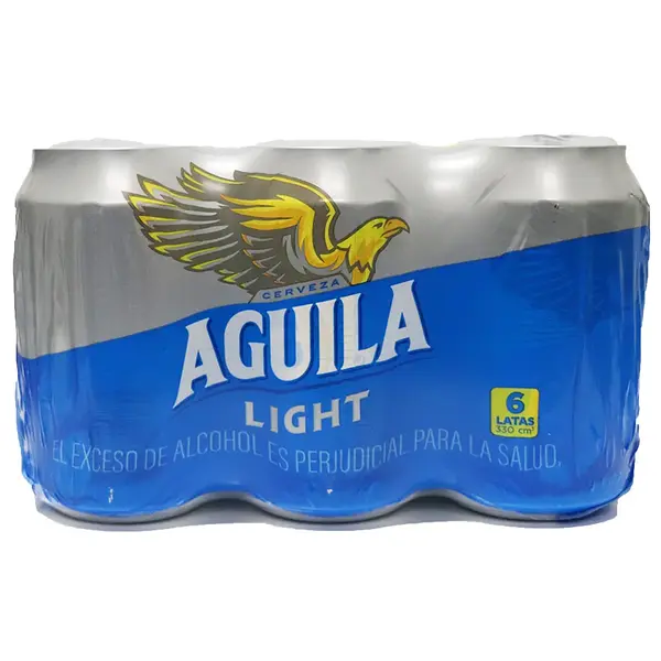 CERVEZA LIGHT AGUILA *330ML*6