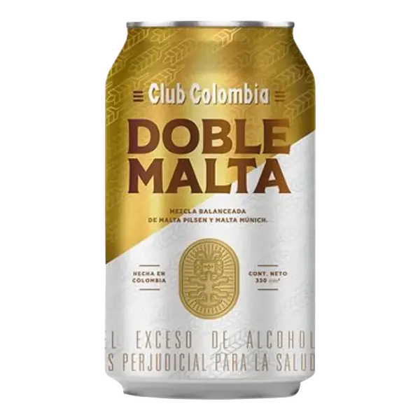 CERVEZA DOBLE MALTA CLUB COLOMBIA*330ML