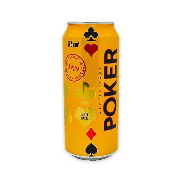 CERVEZA ORIGINAL POKER*473ML