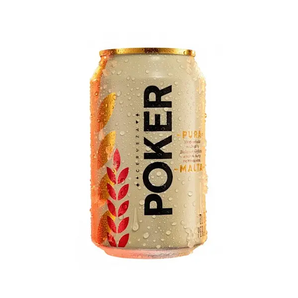 CERVEZA MALTA POKER *330ML