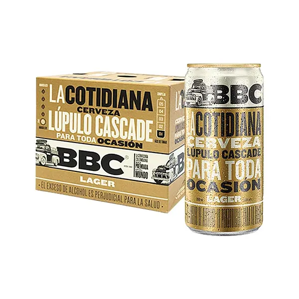 CERVEZA COTIDIANA BBC*4U*269ML