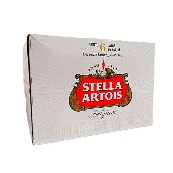 CERVEZA STELLA ARTOIS *269ML*6U