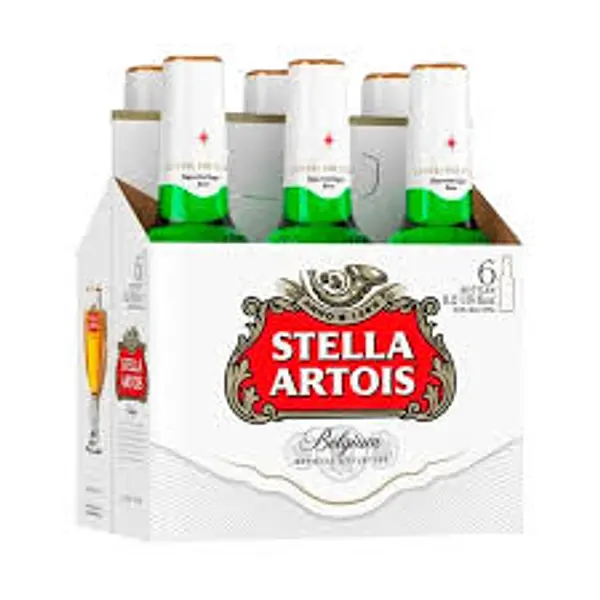 CERVEZA STELLA ARTOIS*300ML*6U