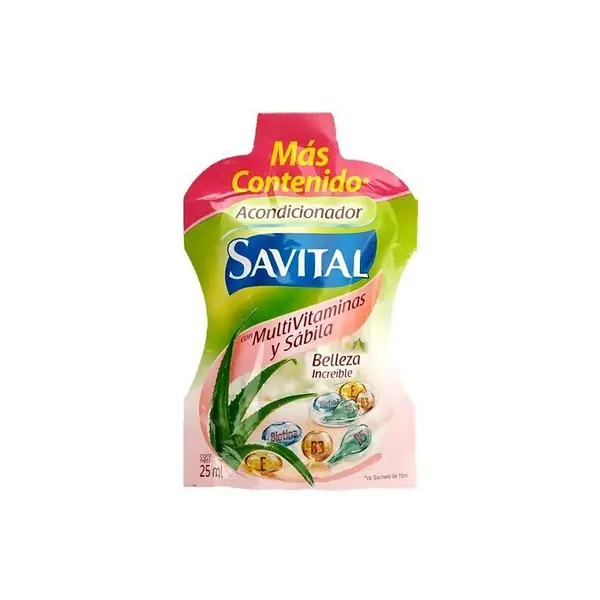 ACONDICIONADOR MULTIVITAMINAS SAVITAL*25ML