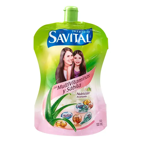 SHAMPO MULTIVITAMINAS SAVITAL*95ML