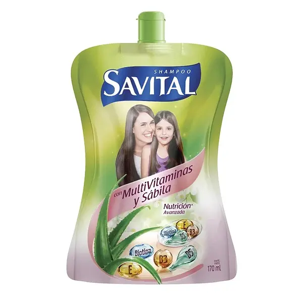SHAMPO VITAMINAS SAVITAL *170ML