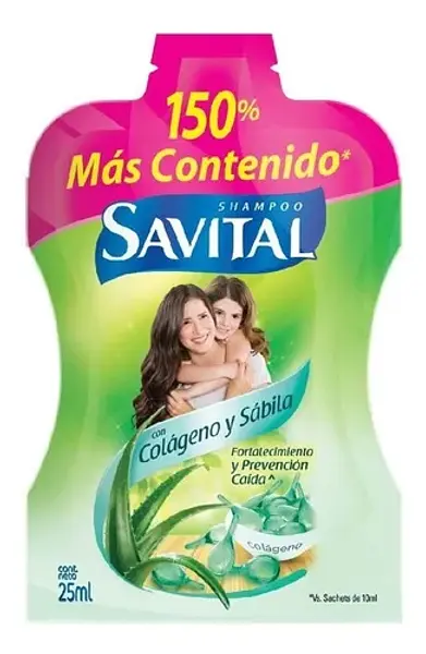 SHAMPO COLAGENO SAVITAL*25ML