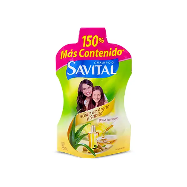 SHAMPO ACEITE ARGAN SAVITAL*25ML
