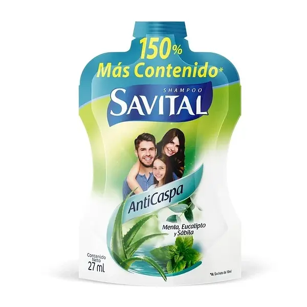 SHAMPO ANTICASPA SAVITAL*27ML