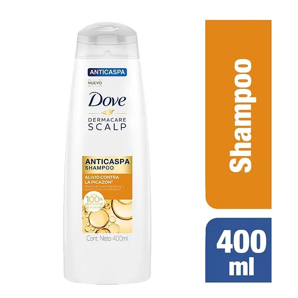 SHAMPO DOVE ANTICASPA * 400ML