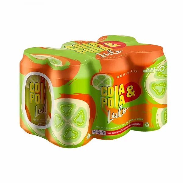REFAJO LULO COLA & POLA *6U*330ML