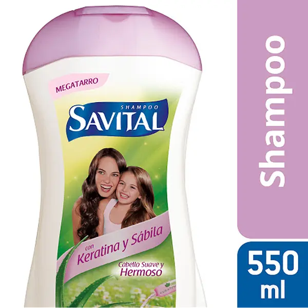 SHAMPO KERATINA SAVITAL*550ML