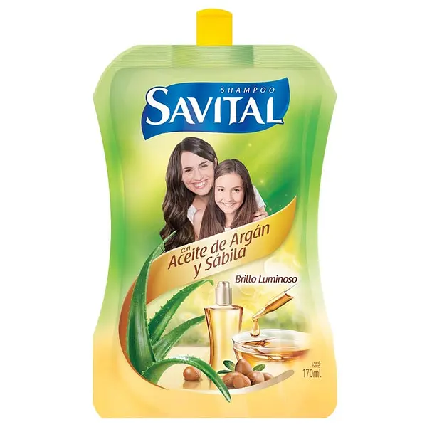 SHAMPO ACEITE ARGAN SAVITAL*170ML