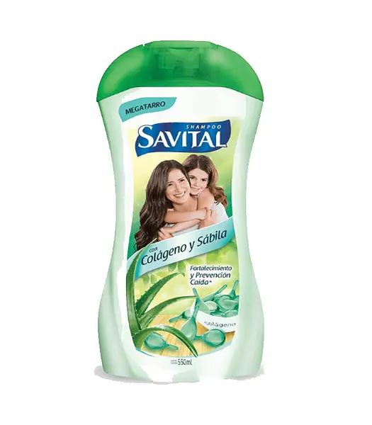 SHAMPO COLAGENO SAVITAL*550ML