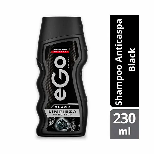 SHAMPO BLACK LIMPIEZA EGO *230 ML
