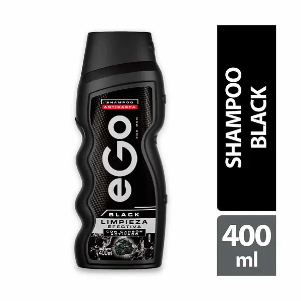 SHAMPOO BLACK EGO*400ML