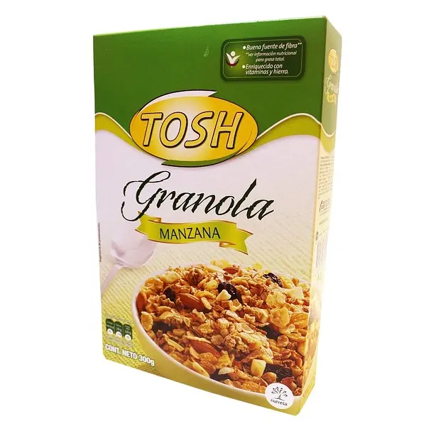 GRANOLA MANZANA TOSH*300G