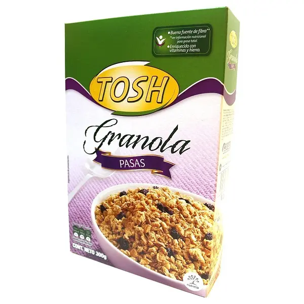 GRANOLA PASAS TOSH *300GR