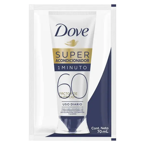 ACONDICIONADOR 3 MINUTO DOVE*7OML