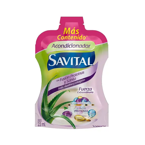 ACONDICIONADOR FUSION SAVITAL *22 ML